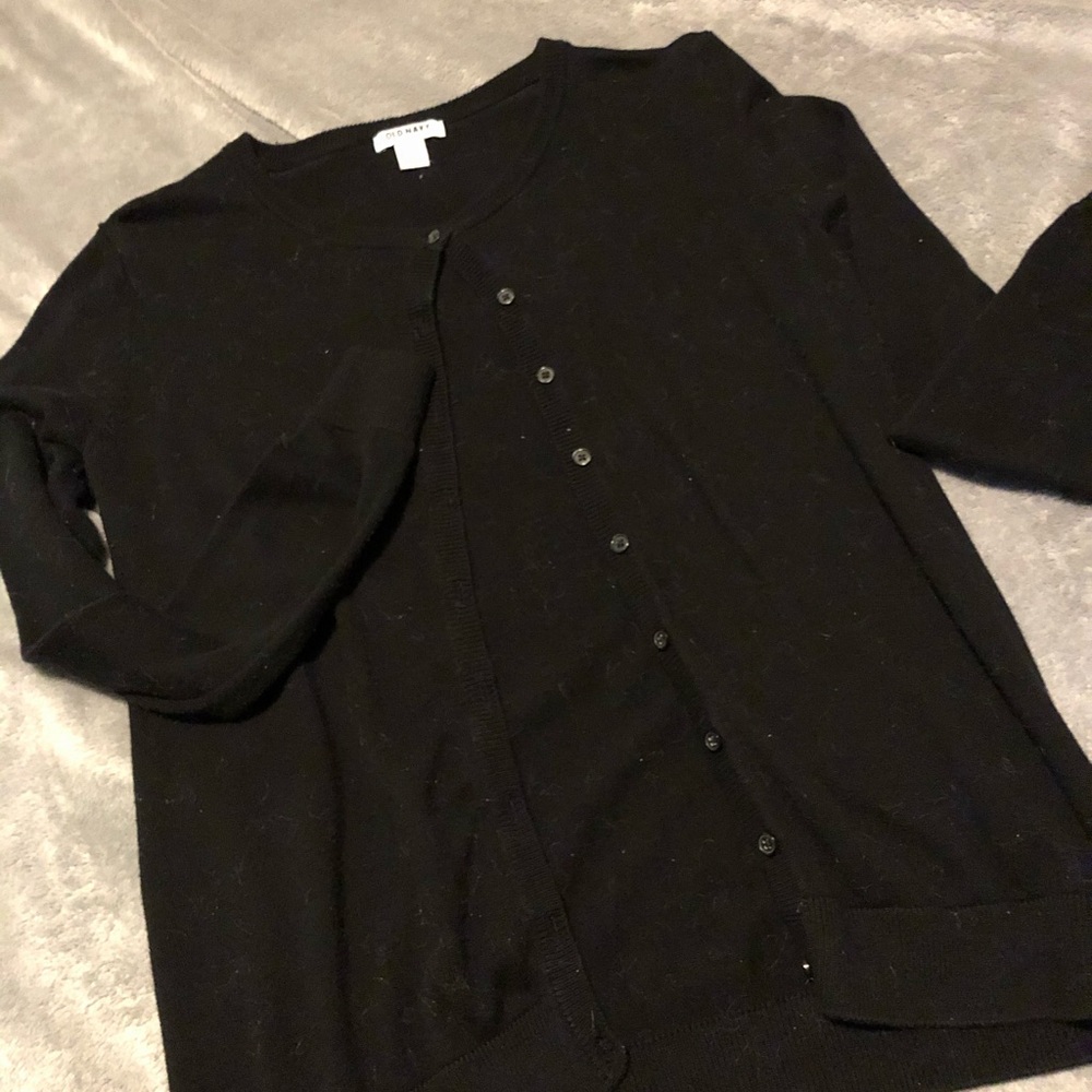 Old navy sweater button up (petite)